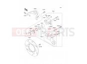 KAWASAKI D-TRACKER (KLX250-J2) Rear Brake