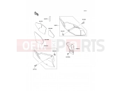 KAWASAKI D-TRACKER (KLX250-J2) Side Covers/Chain Cover