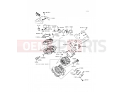 Cylinder Head Cover - Kawasaki VN1500 CLASSIC (VN1500-E2) 1999