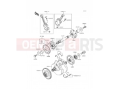 Crankshaft - Kawasaki VN1500 CLASSIC (VN1500-E2) 1999