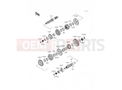 Transmission(VNT50AE077439-) - Kawasaki VN1500 CLASSIC (VN1500-E2) 1999