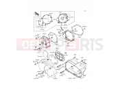 Left Engine Cover(s) - Kawasaki VN1500 CLASSIC (VN1500-E2) 1999