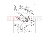 Drive Shaft/Final Gear - Kawasaki VN1500 CLASSIC (VN1500-E2) 1999