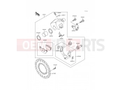 Rear Brake - Kawasaki VN1500 CLASSIC (VN1500-E2) 1999