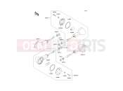 Turn Signals - Kawasaki W650 (EJ650-A1) 1999
