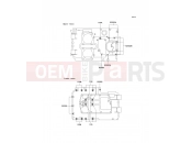 KAWASAKI 2003 Crankcase Bolt Pattern