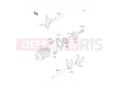 KAWASAKI 2003 Gear Change Drum/Shift Fork(s)