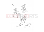 KAWASAKI 2003 Footrests