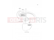 KAWASAKI 2003 Decals(Blue/Gold)