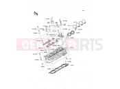 KAWASAKI 1400GTR (ZG1400A8F) Cylinder Head