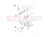 KAWASAKI 1400GTR (ZG1400A8F) Gear Change Drum/Shift Fork(s)