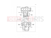 KAWASAKI 1400GTR (ZG1400A8F) Crankcase Bolt Pattern