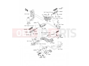 KAWASAKI 1400GTR (ZG1400A8F) Footrests
