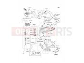 KAWASAKI 1400GTR (ZG1400A8F) Rear Master Cylinder