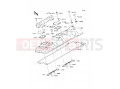 Cylinder Head Cover - Kawasaki 1400GTR ABS (ZG1400A8F) 2008