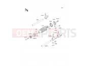 KAWASAKI 2008 Gear Change Drum/Shift Fork(s)
