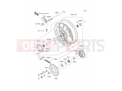 KAWASAKI 2008 Rear Hub