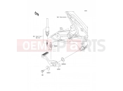 KAWASAKI ER-6f ABS (EX650B8F) Brake Pedal