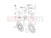 KAWASAKI ER-6f ABS (EX650B8F) Front Brake