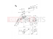 KAWASAKI ER-6f ABS (EX650B8F) Handlebar