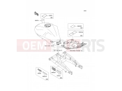 KAWASAKI ER-6f ABS (EX650B8F) Labels