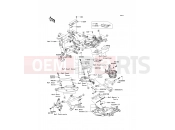 Frame Fittings - Kawasaki VERSYS (KLE650B8F) 2008