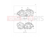 KAWASAKI 2008 Crankcase Bolt Pattern