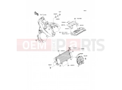 KAWASAKI 2009 Radiator