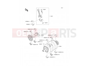 Crankshaft - Kawasaki NINJA 250R (EX250K9F) 2009