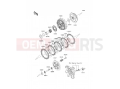 Clutch - Kawasaki NINJA 250R (EX250K9F) 2009