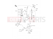 KAWASAKI 2009 Rear Master Cylinder