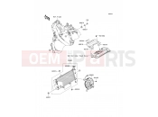 KAWASAKI 2009 Radiator