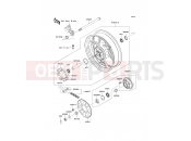 KAWASAKI 2009 Rear Hub