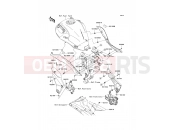 KAWASAKI 2009 Side Covers/Chain Cover