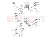Footrests - Kawasaki NINJA 650 (EX650KHF) 2017