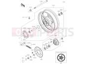 KAWASAKI 2017 Rear Hub