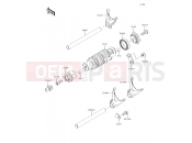 Gear Change Drum/Shift Fork(s) - Kawasaki VULCAN S ABS (EN650DHF) 2017