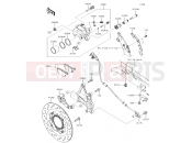 Rear Brake - Kawasaki VULCAN S ABS (EN650DHF) 2017