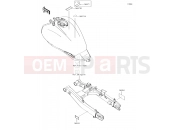 Labels - Kawasaki VULCAN S ABS (EN650DHF) 2017