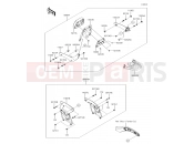 Accessory(Passenger Backrest) - Kawasaki VULCAN S ABS (EN650DHF) 2017
