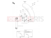 Front Fender(s) - Kawasaki VULCAN S ABS (EN650DHFA) 2017