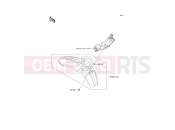 Front Fender(s) - Kawasaki D-TRACKER 125 (KLX125DAF) 2010