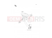 Front Fender(s) - Kawasaki VERSYS ABS (KLE650DAF) 2010