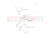 KAWASAKI 2011 Decals(M.S.Black)