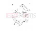 KAWASAKI 2011 Cowling Lowers