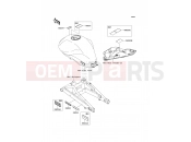 Labels - Kawasaki ER-6f ABS (EX650DBF) 2011