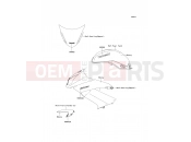Decals(Ebony) - Kawasaki ER-6f ABS (EX650DBF) 2011