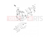 Cowling(Center) - Kawasaki ER-6f ABS (EX650DBF) 2011
