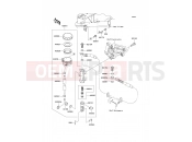 Rear Master Cylinder - Kawasaki NINJA 250R (EX250KBFA) 2011
