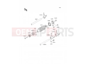 KAWASAKI 2011 Gear Change Drum/Shift Fork(s)